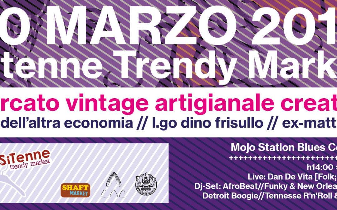 SiTenne Trendy Market a Testaccio il 20 marzo 2016